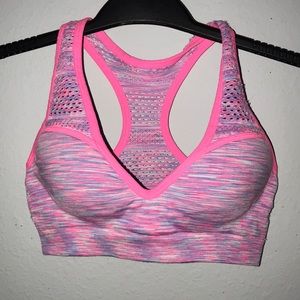 VS Pink Sport Push Up Bra w/ Detailing